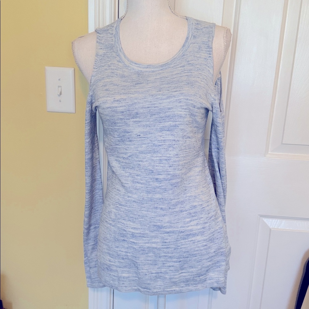Lilly Pulitzer Blue & White Varigated Sweater